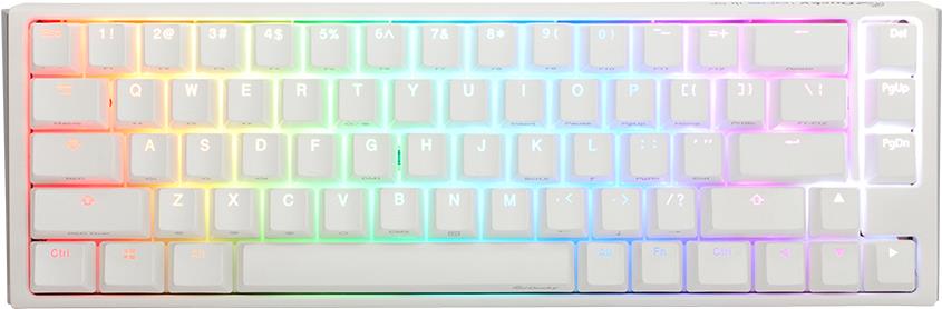 DuckyChannel Ducky One 3 SF - Tastatur - Hintergrundbeleuchtung - USB - QWERTZ - Deutsch - Tastenschalter: CHERRY MX - Pure White (DKON2167ST-SDEPDPWWWSC1)