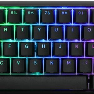 Ducky One 3 Classic Black/White Mini Gaming Tastatur, RGB LED - MX-Speed-Silver (US) (DKON2161ST-PUSPDCLAWSC1)