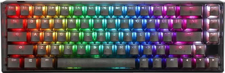 DuckyChannel Ducky One 3 SF Aura - Tastatur - Hintergrundbeleuchtung - USB-C - QWERTZ - Deutsch - Tastenschalter: CHERRY MX Brown - Aura Black (DKON2167ST-BDEPDABAAAC1)