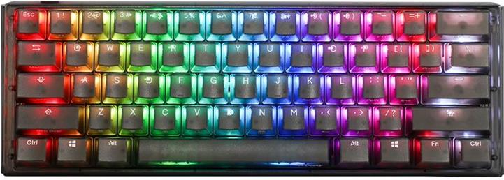 DuckyChannel Ducky One 3 Mini - Aura Edition - Tastatur - Hintergrundbeleuchtung - USB - QWERTZ - Deutsch - Tastenschalter: Gateron (DKON2161ST-KDEPDABAAAG1)