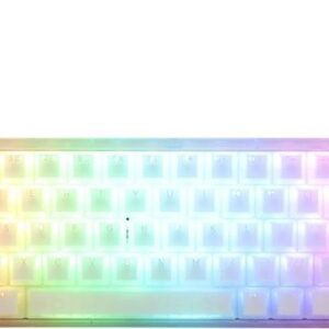 DuckyChannel Ducky One 3 SF Aura - Tastatur - Hintergrundbeleuchtung - USB-C - QWERTZ - Deutsch - Tastenschalter: CHERRY MX Blue - Aura White (DKON2167ST-CDEPDAWWWWC1)