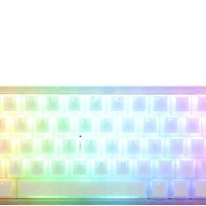 DuckyChannel Ducky One 3 SF Aura - Tastatur - Hintergrundbeleuchtung - USB-C - QWERTZ - Deutsch - Tastenschalter: Kailh Box Jellyfish Y - Aura White (DKON2167ST-FDEPDAWWWWK1)