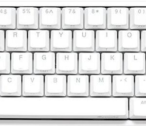 DuckyChannel Ducky One 2 Pro Mini - Tastatur - Hintergrundbeleuchtung - USB - QWERTZ - Deutsch - Tastenschalter: Cherry / Gateron / Kailh - weiß (DKON2061ST-KDEPDWWTW2)