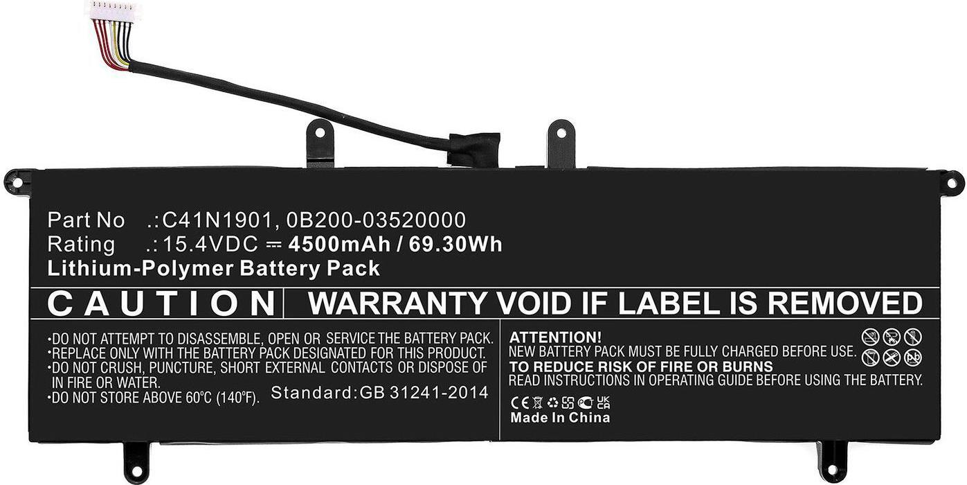CoreParts Battery for Asus Notebook Laptop - Laptop (MBXAS-BA0318)