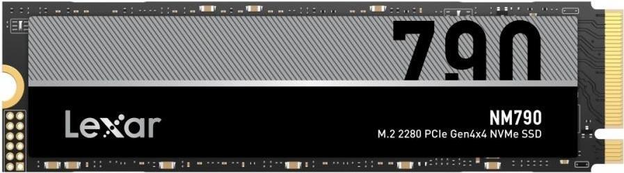 Lexar NM790 - SSD - 2TB - intern - M.2 2280 - PCIe 4,0 x4 (NVMe) (LNM790X002T-RNNNG)