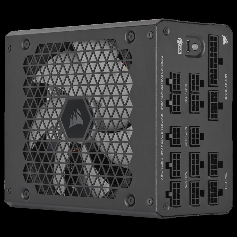 CORSAIR HXi Series HX1000i - Netzteil (intern) - sehr leise - ATX12V 3.0 - EPS12V - 80 PLUS Platinum - Wechselstrom 100-240 V - 1000 Watt - Europa (CP-9020259-EU)