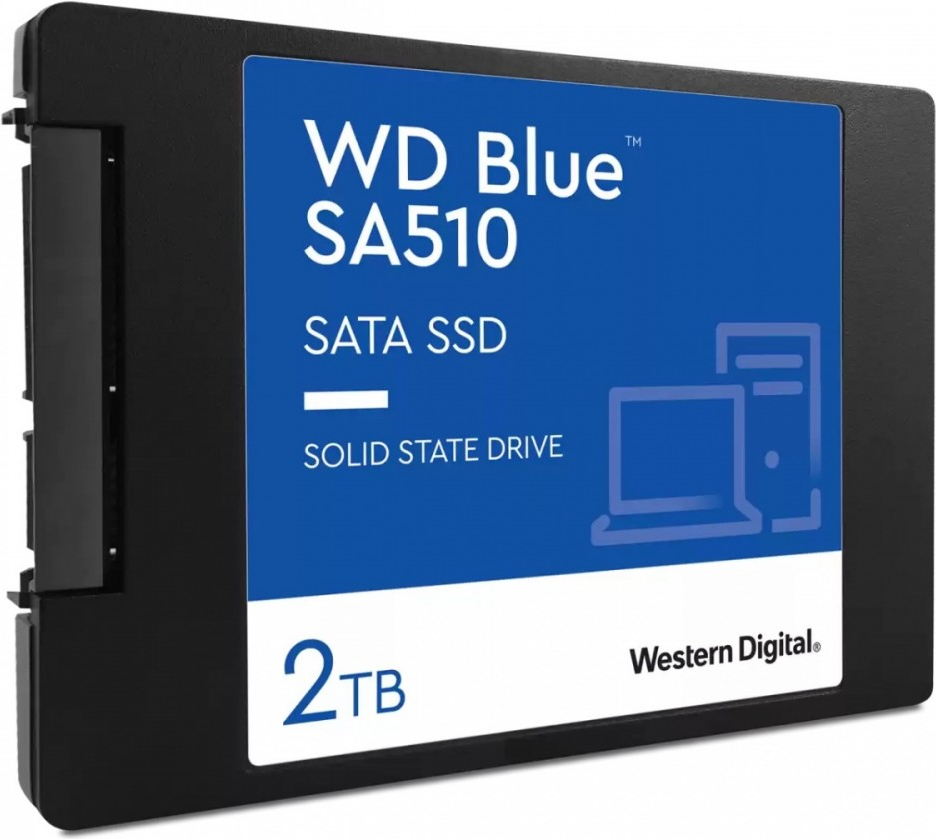 WD Blue SA510 WDS200T3B0A - SSD - 2 TB - intern - 2.5" (6.4 cm) - SATA 6Gb/s