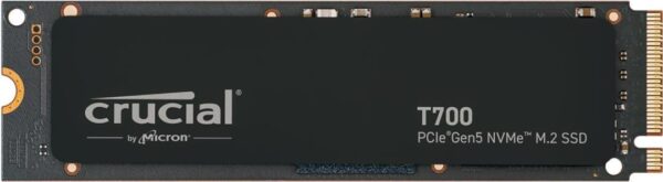 Crucial T700 - SSD - verschlüsselt - 1 TB - intern - PCI Express 5.0 (NVMe) - TCG Opal Encryption 2.01 (CT1000T700SSD3)