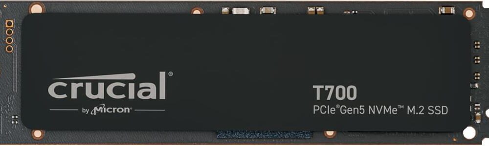 Crucial T700 - SSD - verschlüsselt - 2 TB - intern - M.2 - PCI Express 5.0 (NVMe) - TCG Opal Encryption 2.01 (CT2000T700SSD3)