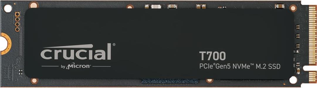 Crucial T700 - SSD - verschlüsselt - 2 TB - intern - M.2 - PCI Express 5.0 (NVMe) - TCG Opal Encryption 2.01 (CT2000T700SSD3)