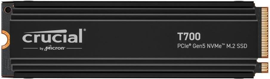 Crucial T700 - SSD - verschlüsselt - 1 TB - intern - PCI Express 5.0 (NVMe) - TCG Opal Encryption 2.01 (CT1000T700SSD5)