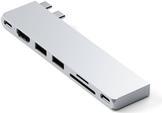 Satechi ST-HUCPHSS Notebook-Dockingstation & Portreplikator Andocken USB 3.2 Gen 2 (3.1 Gen 2) Type-C Silber (ST-HUCPHSS)