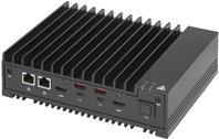 Super Micro Supermicro IoT SuperServer E100-13AD-L - Server - Basissystem - 1 x Core i3 i3-1215UE - RAM 0GB - keine HDD - 2,5GbE, 1GbE - kein Betriebssystem - Monitor: keiner - Schwarz (SYS-E100-13AD-L)