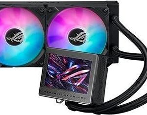 ASUS ROG RYUJIN III 240 ARGB - Prozessor-Flüssigkeitskühlsystem - mit LCD-Display - (für: AM4, LGA1200, LGA1700, AM5, LGA115x Socket) - Kupfer - 120 mm (90RC00K1-M0UAY0)