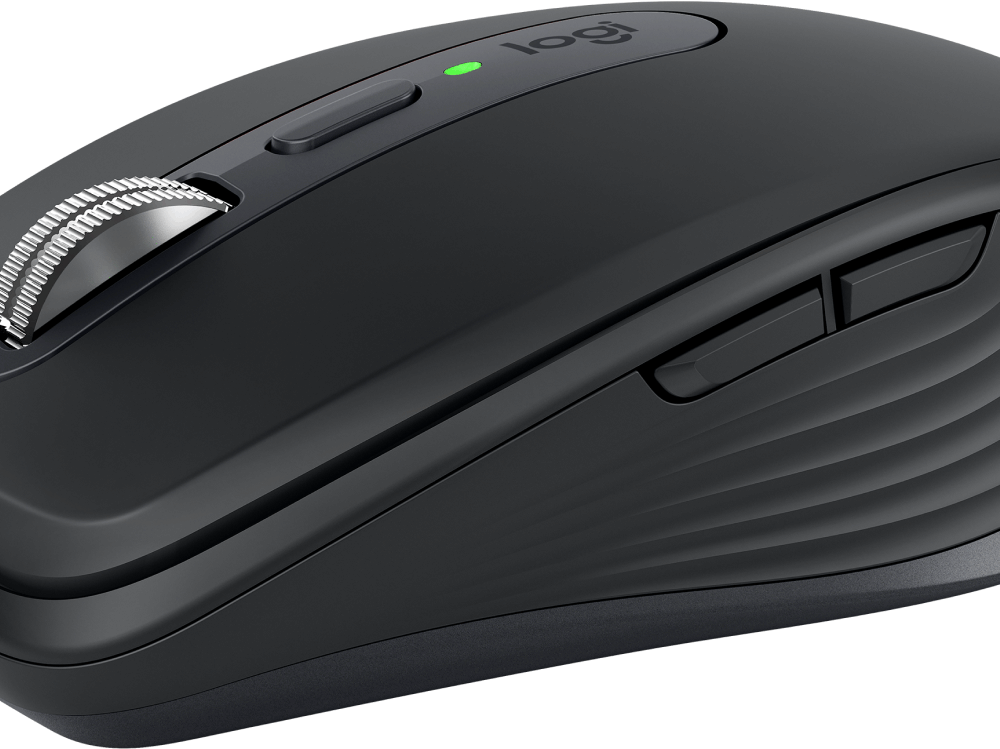 Logitech MX Anywhere 3S - Maus - optisch - 6 Tasten - kabellos - Bluetooth - Graphite (910-006929)