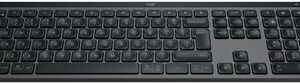 Logitech MX Keys S - Tastatur - hinterleuchtet - kabellos - Bluetooth LE - AZERTY - Belgien - Tastenschalter: Scissor-Key - Graphite (920-011574)