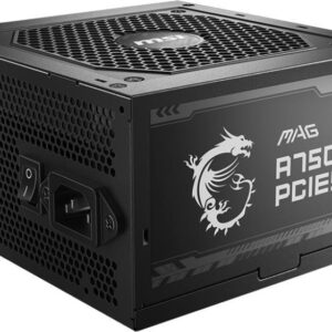MSI MAG A750GL PCIE5 - Netzteil (intern) - ATX12V 3.0 - EPS12V - 80 PLUS Gold - Wechselstrom 100-240 V - 750 Watt - aktive PFC (306-7ZP8B11-CE0)
