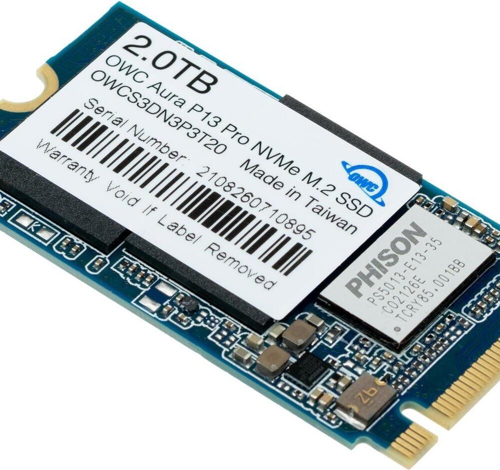 OWC 2.0TB Aura P13 Pro M.2 2000 GB PCI Express 3.1 3D TLC NAND NVMe (OWCS3DN3P3T20)