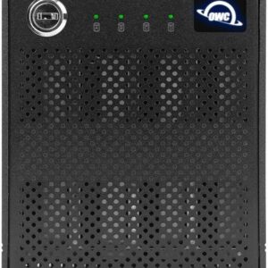 OWC ThunderBay 4 mini - HDD / SSD-Gehäuse - 2.5"  - SATA - Serial ATA II - Serial ATA III - 40 Gbit/s - USB Anschluss - Schwarz (OWCTB3QMJB000)