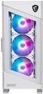 MSI MPG VELOX 100R - Mid tower - ATX - Seitenteil mit Fenster (gehärtetes Glas) - keine Spannungsversorgung (ATX) - weiß - USB/Audio (306-7G18W23-809)