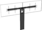Vision VFM-F51/D - Aufstellung - fest - für 2 LCD-/Plasma-Konsolen - Aluminium, Stahl - Schwarz - Bildschirmgröße: 139,7-218,4 cm (55"-86") - Boden- oder Wandmontage (VFM-F51/D)