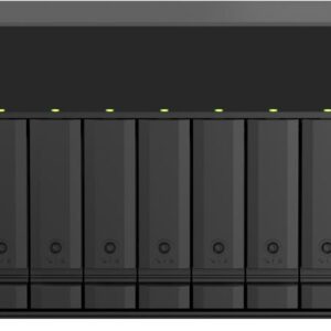 QNAP TS-873A - NAS-Server - 8 Schächte - 64TB - SATA 6Gb/s - HDD 8TB x 8 - RAID RAID 0, 1, 5, 6, 10, 50, JBOD, 60 - RAM 8GB - 2,5 Gigabit Ethernet - iSCSI Support (TS-873A-8G + 8X ST8000VN004)