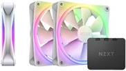 NZXT F Series F120 RGB DUO Triple Pack - Gehäuselüfter - 120 mm - weiß (RF-D12TF-W1)