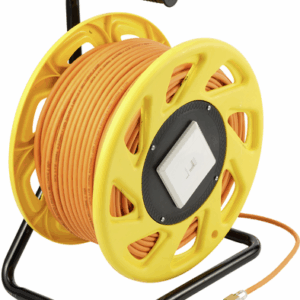 Renkforce RJ45 Netzwerk VerlängerungskabelCat.7a Rohkabel S/FTP 90 m Orange Halogenfrei (RF-5264736)