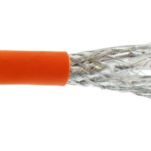 InLine VerlegekabelCat.7a Rohkabel S/FTP PiMF 4x2x0.58 AWG23 1200MHz B2ca halogenfrei orange - Verlegekabel - Netzwerk - SFTP - 300 m - low-smoke - zero-halogen - halogenfrei (71300I)