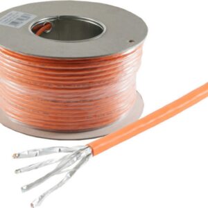 shiverpeaks ®-BASIC-S--Verlegekabel,Cat.7 Rohkabel, Basic, S/FTP, PIMF, CCA, 100m (BS08-80031007)