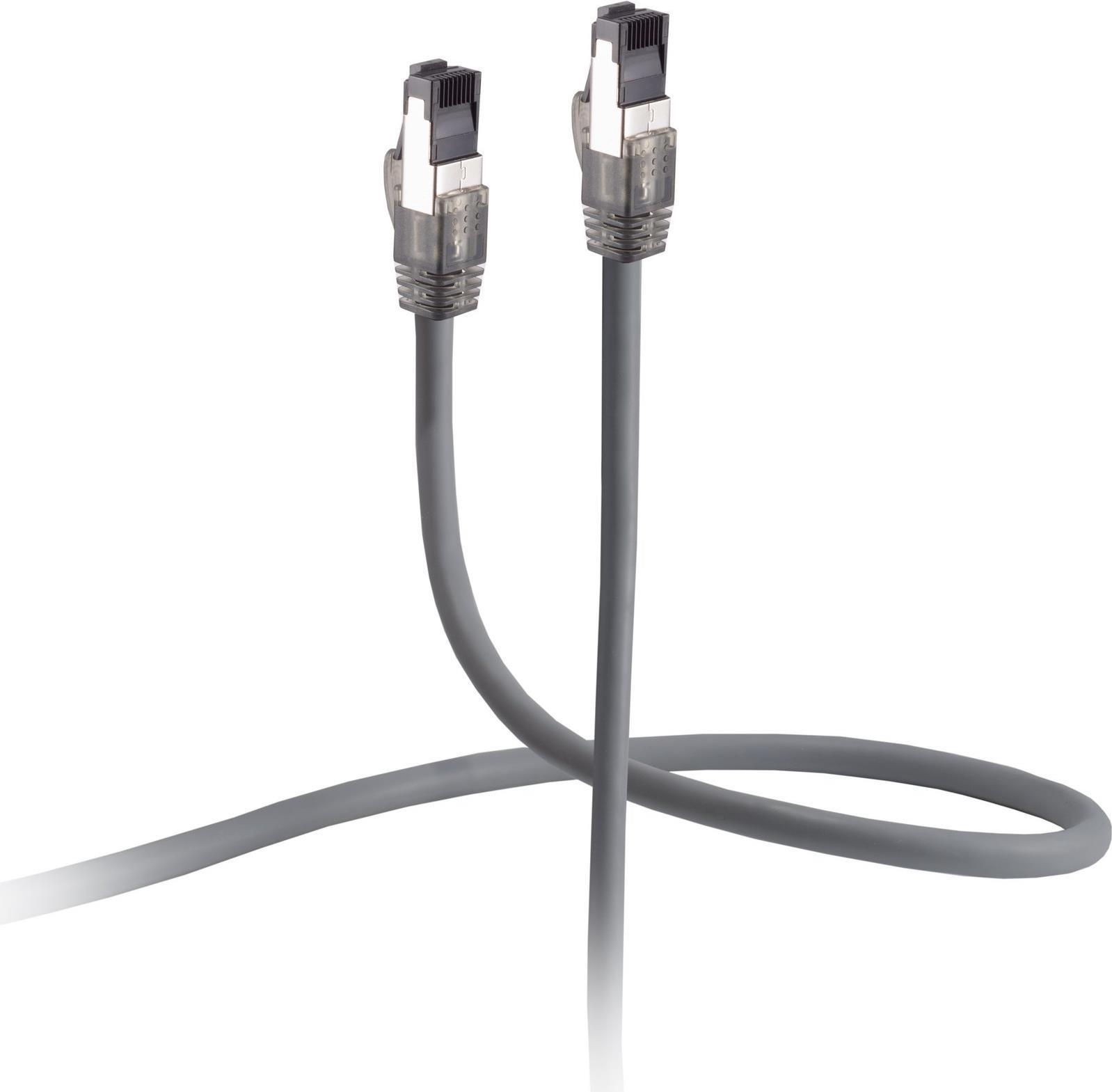 shiverpeaks Flexline®-Patchkabel cat. 6A Armored (Trittfest), U/FTP, hochflexibel, grau, 15m (FL31-59080)
