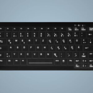 Active Key AK-CB4110 Tastatur USB Deutsch Schwarz (AK-CB4110F-U1-B/GE)