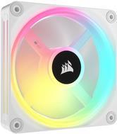 CORSAIR iCUE LINK QX120 RGB - Gehäuselüfter - mit Temperatursensor - 120 mm - weiß (Packung mit 3) (CO-9051006-WW)
