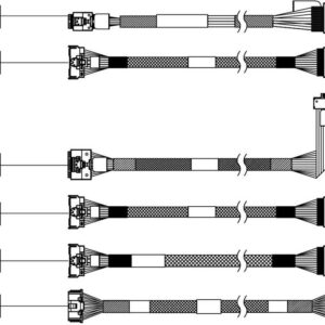 LENOVO THINKSYSTEM SR650 V3 X4 M.2 SAT A/NVME NON-RAID CABLE KIT (4X97A82924)