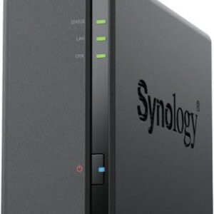 Synology Disk Station DS124 - NAS-Server - RAM 1GB - Gigabit Ethernet - iSCSI Support (DS124)
