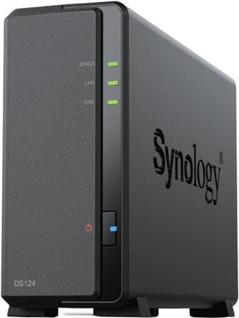 Synology Disk Station DS124 - NAS-Server - RAM 1GB - Gigabit Ethernet - iSCSI Support (DS124)