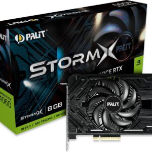 Palit GeForce RTX 4060 StormX - Grafikkarten - GeForce RTX 4060 - 8GB GDDR6 - PCIe 4,0 - HDMI, 3 x DisplayPort (NE64060019P1-1070F)