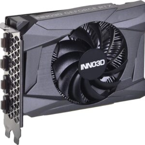 InnoVISION Inno3D GEFORCE RTX 4060 COMPACT - Grafikkarten - GeForce RTX 4060 - 8GB GDDR6 - PCIe 4,0 x8 - 3 x DisplayPort, HDMI - Box (N40601-08D6-173050N)