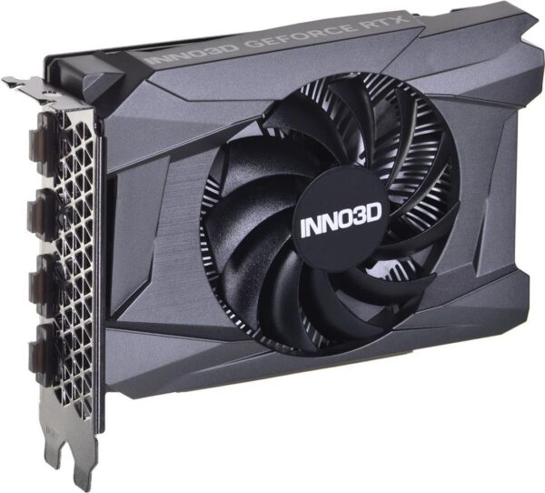 InnoVISION Inno3D GEFORCE RTX 4060 COMPACT - Grafikkarten - GeForce RTX 4060 - 8GB GDDR6 - PCIe 4,0 x8 - 3 x DisplayPort, HDMI - Box (N40601-08D6-173050N)