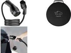 LogiLink EVC0125 eMobility Ladekabel 7.5 m mit Schutzkappe (EVC0125)