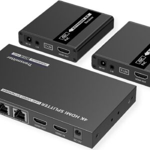 VALUE 1x2 HDMI Splitter+ Extenderüber TP 4K30Hz 40m - Digital/Display/Video - 40 m (14.99.3464)