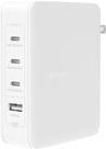 Belkin BoostCharge Pro - Netzteil - GaN-Technologie - 140 Watt - Fast Charge, Power Delivery 3,1 - 4 Ausgabeanschlussstellen (3 x USB-C, USB) - weiß (WCH014BTWH)