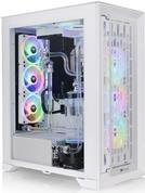 Thermaltake CTE T500 TG ARGB Snow - FT - E-ATX - Seitenteil mit Fenster (gehärtetes Glas) - keine Spannungsversorgung (PS/2) - weiß - USB/Audio (CA-1X8-00F6WN-01)