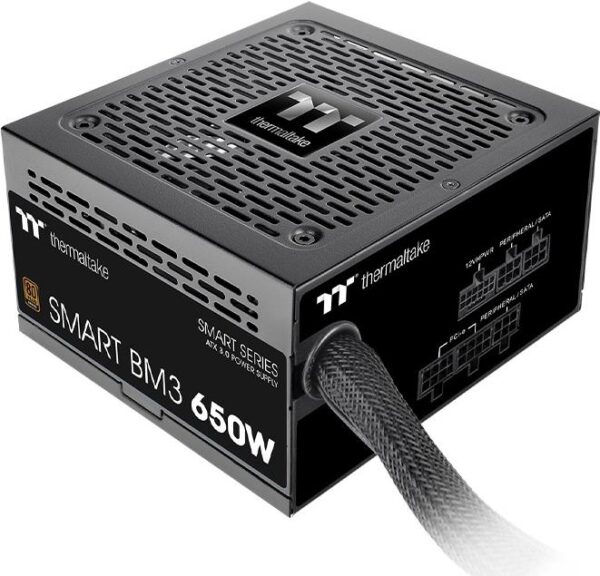 Thermaltake Smart BM3 Netzteil 650 W 24-pin ATX ATX Schwarz (PS-SPD-0650MNFABE-3)