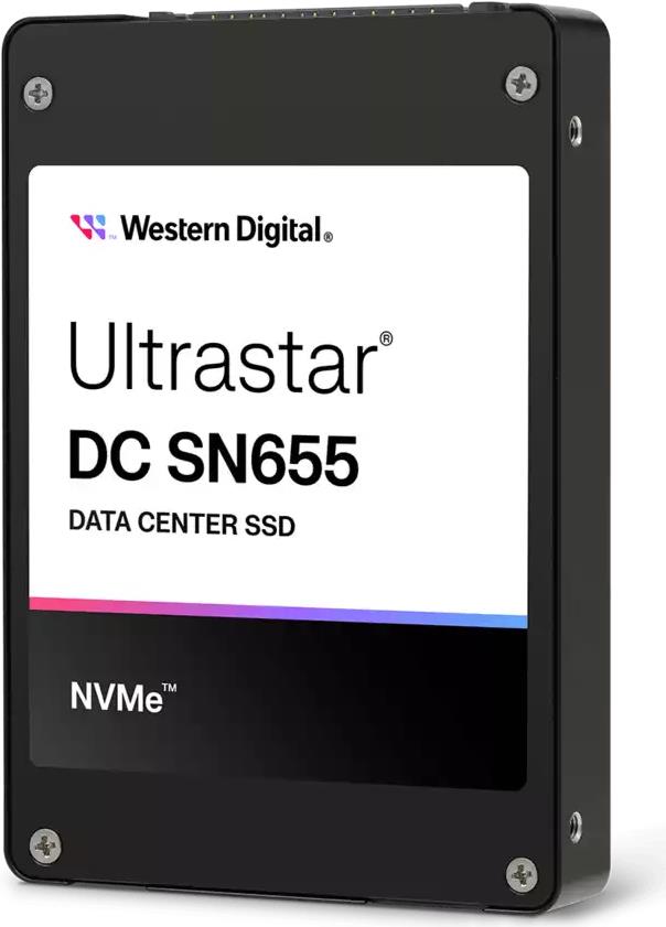 WD Ultrastar DC SN655 WUS5EA138ESP7E3 - SSD - 3,84TB - intern - 2.5" (6,4 cm) - U.3 PCIe 4,0 (NVMe) (0TS2461)