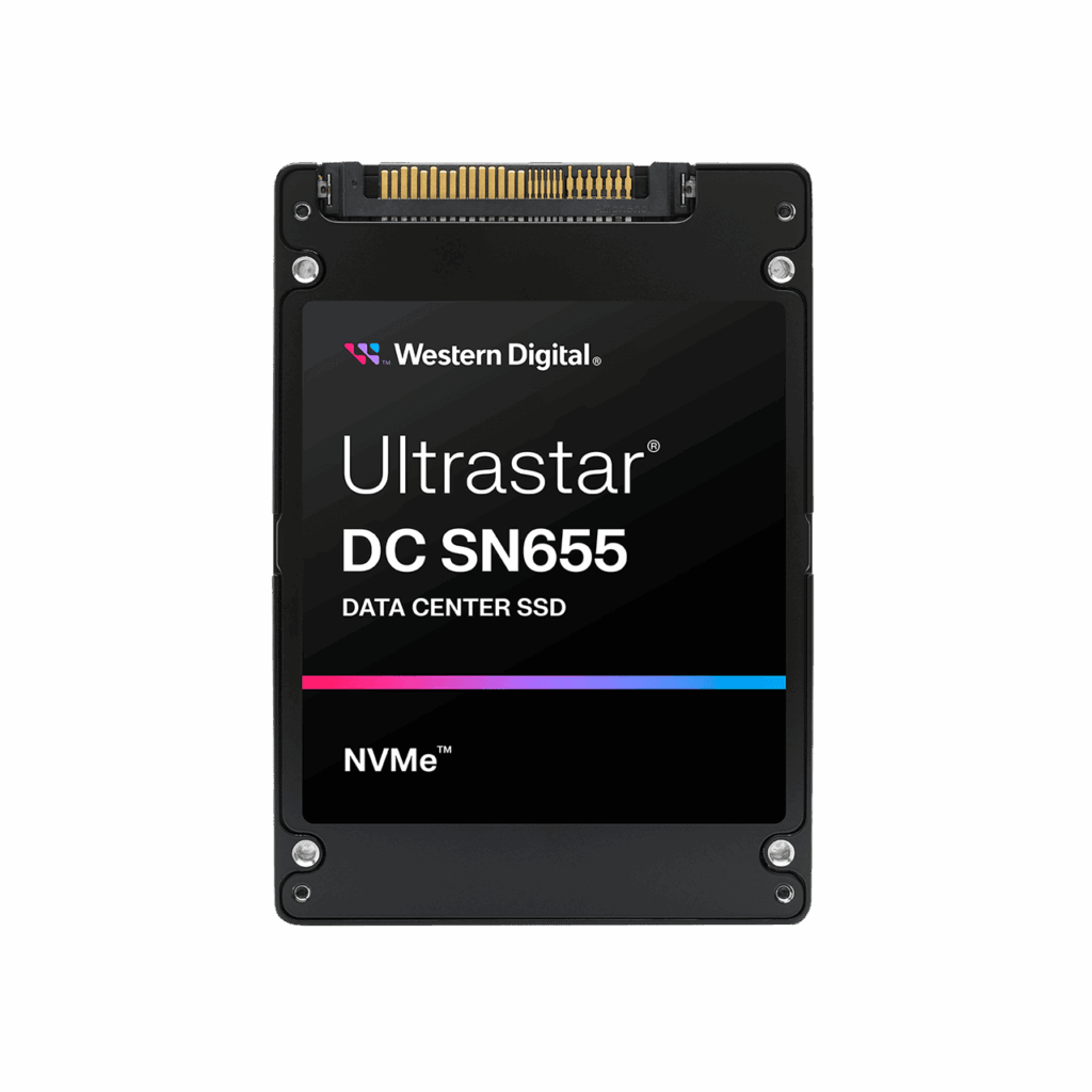 Western Digital Ultrastar DC SN655 U.3 - 7.68 TB PCI Express 4.0 TLC 3D NAND NVMe (0TS2462)