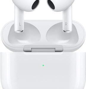 Apple AirPods (3rd generation) AirPods Kopfhörer True Wireless Stereo (TWS) im Ohr Anrufe/Musik Bluetooth Weiß (MME73RU/A)