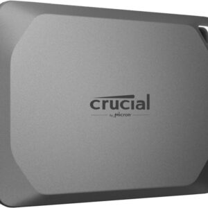 Crucial X9 Pro - SSD - verschlüsselt - 4 TB - extern (tragbar) - USB 3.2 Gen 2 (USB-C Steckverbinder) - 256-Bit-AES (CT4000X9PROSSD9)