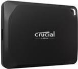 Crucial X10 Pro - SSD - verschlüsselt - 4 TB - extern (tragbar) - USB 3.2 Gen 2 (USB-C Steckverbinder) - 256-Bit-AES (CT4000X10PROSSD9)