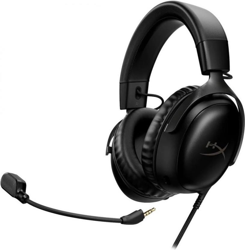 HP Inc. HyperX Cloud III Gaming - Headset - ohrumschließend - kabelgebunden - USB, 3,5 mm Stecker - Schwarz (727A8AA)